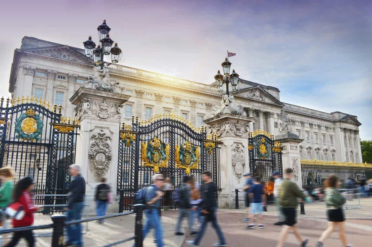 Buckingham Palace in London