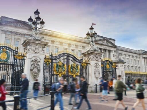 Buckingham Palace in London